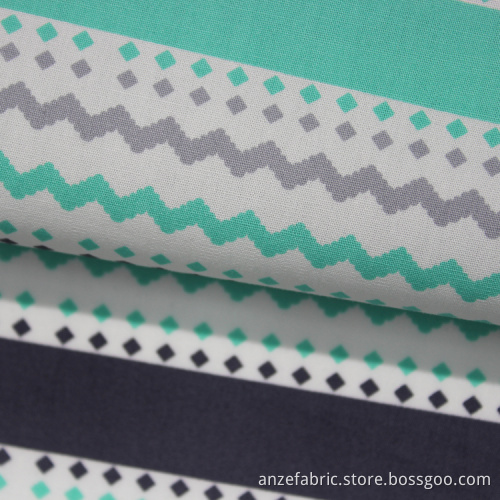 Fashion printed cotton thailand poplin fabric
